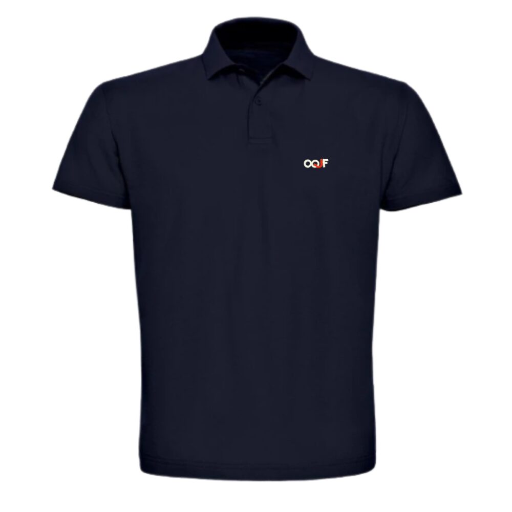 Polo "OQJF" - Azul
