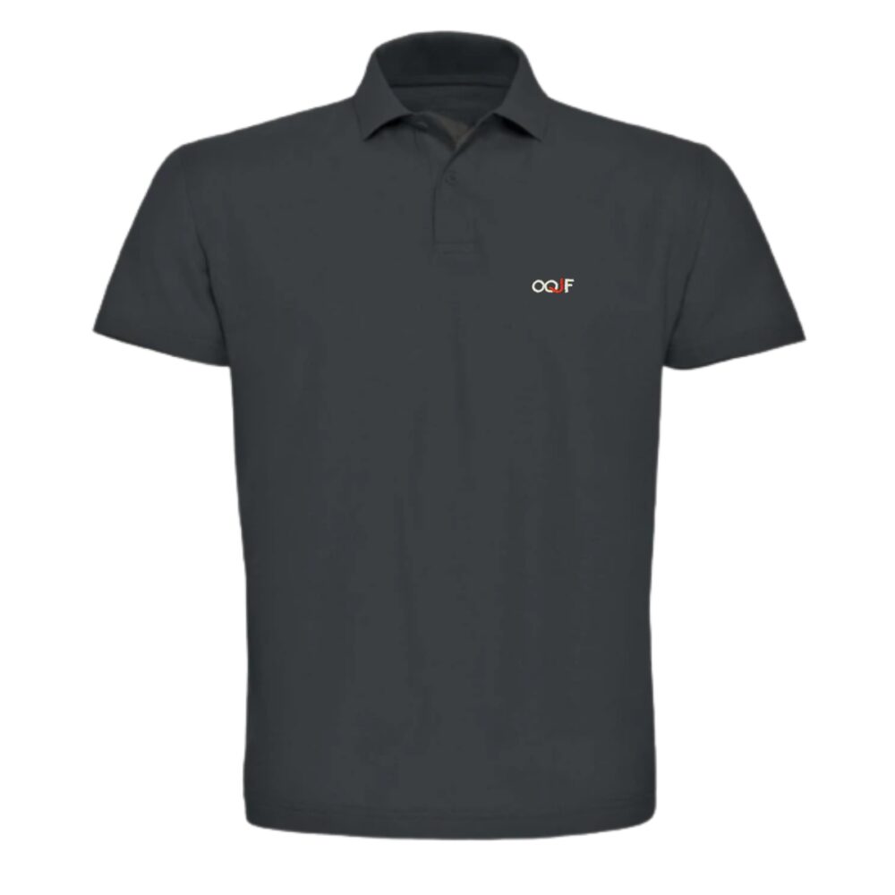 Polo "OQJF" - Cinza - Unissex