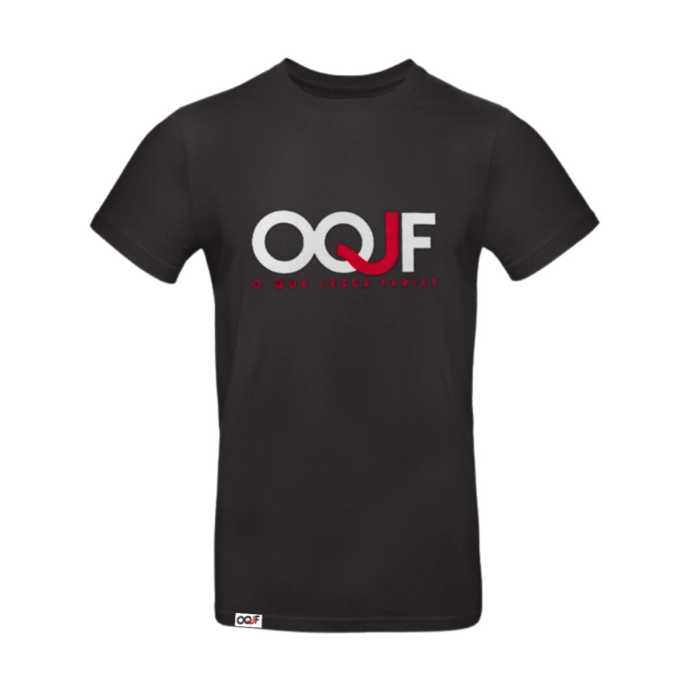 T-shirt OQJF Preta -  Unissex