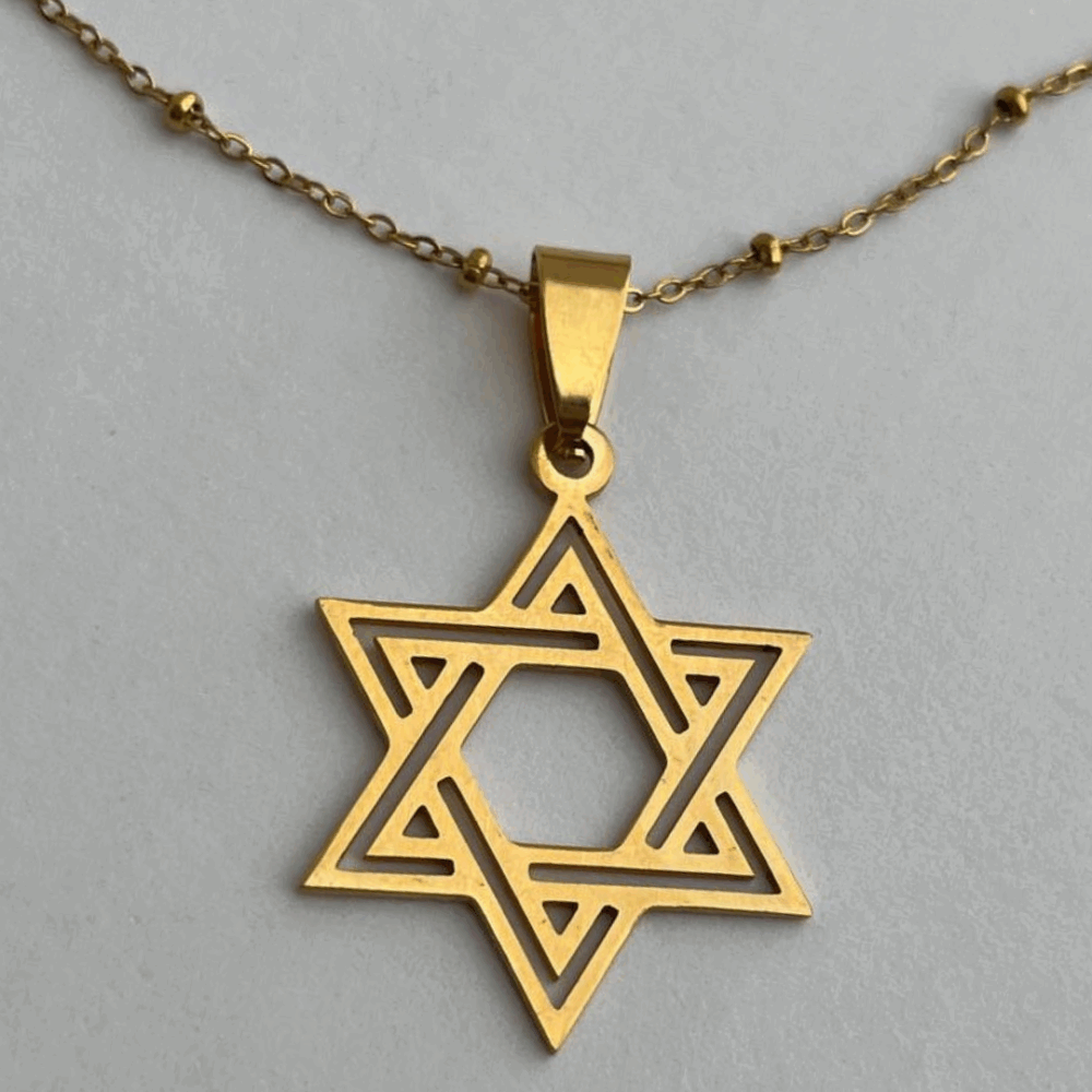 Colar Estrela de Davi