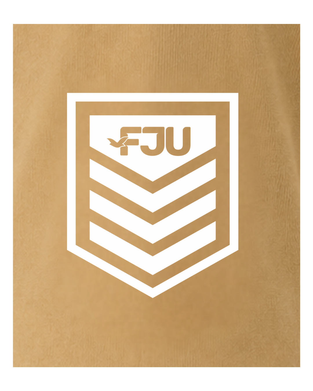 T-shirt "OQJF"Areia - Collab FJU - Unissex - Image 2